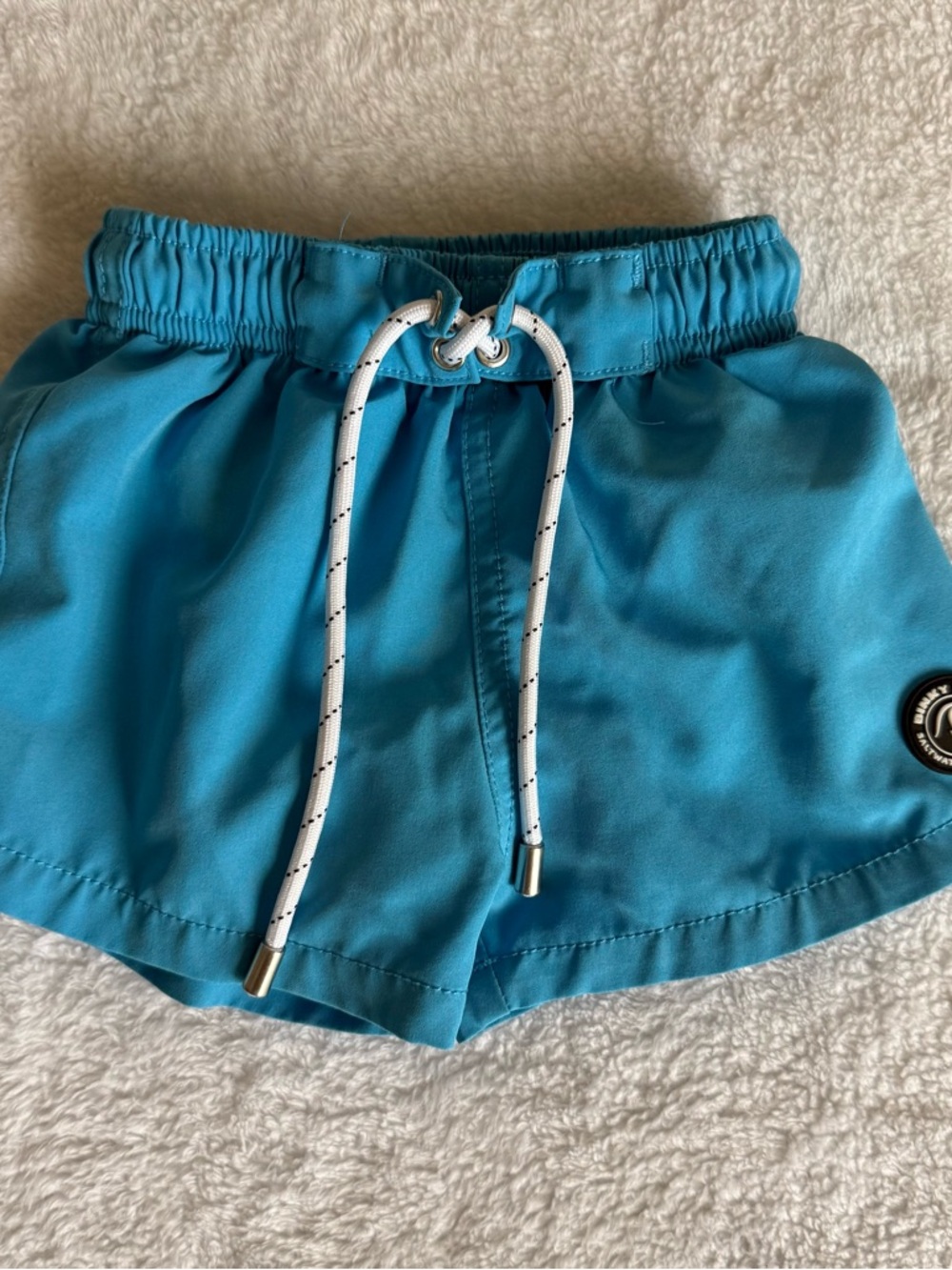 Binky Bros Turquoise Drawstring Swim Shorts